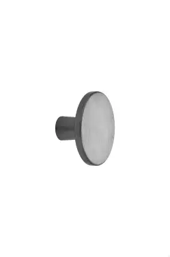 Click Here To Enlarge This Photo Of Furnipart 'Plato' Cabinet Knob D42mm - Brushed Anthracite &lpar;441320042-91&rpar;