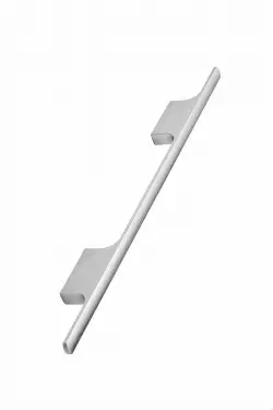 Click Here To Enlarge This Photo Of Furnipart 'Tau' Cabinet Pull L286mm &sol; C160mm - Inox Look &lpar;446320160-66&rpar;