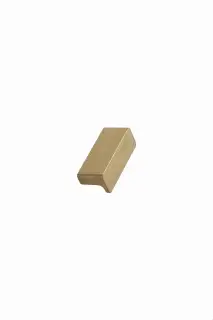 Furnipart 'Elan' Cabinet Knob L50mm - Brushed Brass &lpar;453320032-31&rpar;