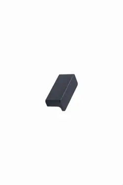 Click Here To Enlarge This Photo Of Furnipart 'Elan' Cabinet Knob L50mm - Brushed Matt Black &lpar;453320032-76&rpar;
