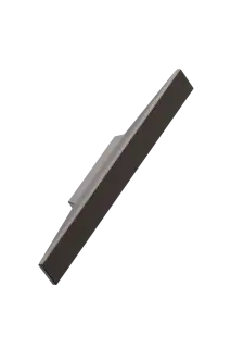 Furnipart 'Facet' Cabinet Pull L220mm &sol; C96mm - Matt Bronze &lpar;459320096-84&rpar;