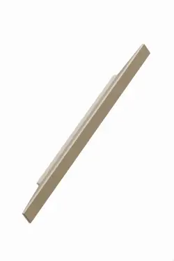 Click Here To Enlarge This Photo Of Furnipart 'Facet' Cabinet Pull L284mm &sol; C160mm - Matt Brass &lpar;459320160-40&rpar;