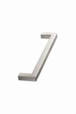Click Here To Enlarge This Photo Of Furnipart 'Square 10' Cabinet Pull L202mm &sol; C192mm - Inox Look &lpar;510360192&sol;66&rpar;
