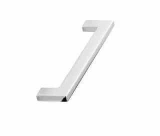 Furnipart 'Flat' Cabinet Pull L142mm &sol; C128mm - Bright Chrome &lpar;512860128-08&rpar;