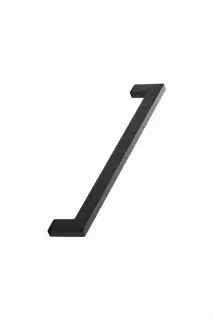Furnipart 'Flat' Cabinet Pull L206mm &sol; C192mm - Matt Black &lpar;512860192-99&rpar;