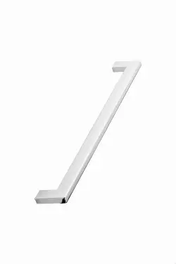 Click Here To Enlarge This Photo Of Furnipart 'Flat' Cabinet Pull L270mm &sol; C256mm - Bright Chrome &lpar;512860256-08&rpar;