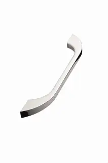Furnipart 'Slim' Cabinet Pull L200mm &sol; C160mm - Bright Chrome &lpar;515460160-08&period;2&rpar;