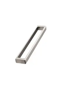 Furnipart 'Cubico' Cabinet Pull L201mm &sol; C192mm - Inox Look &lpar;518660192-66&rpar;
