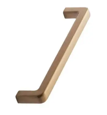Click Here To Enlarge This Photo Of Furnipart 'Mango' Cabinet Pull L172mm &sol; C160mm - Brushed Brass &lpar;529060160-32&rpar;