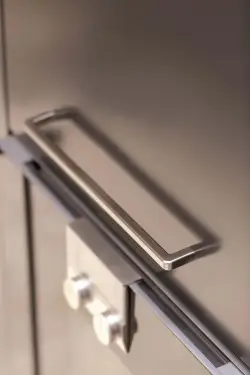 Click Here To Enlarge This Photo Of Furnipart 'Mango' Cabinet Pull L204mm &sol; C192mm - Inox Look &lpar;529060192-66&period;2&rpar;