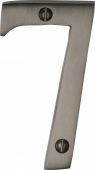 C1560 7-MB Heritage Brass Numeral 7 Face Fix 76mm &lpar;3"&rpar; Matt Bronze Finish