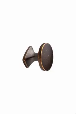 Click Here To Enlarge This Photo Of Furnipart 'Classic' Cabinet Knob D34mm - Antique Brown &lpar;536460034-23&rpar;