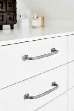 Click Here To Enlarge This Photo Of Furnipart 'Classic' Cabinet Pull L186mm &sol; C160mm - Antique Grey &lpar;536460160-22&rpar;