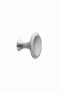 Furnipart 'Bell' Cabinet Knob D42mm - Inox Look &lpar;540860042-66&rpar;