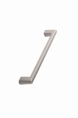 Click Here To Enlarge This Photo Of Furnipart 'Diner' Cabinet Pull L180mm &sol; C160mm - Inox Look &lpar;541360160-66&rpar;