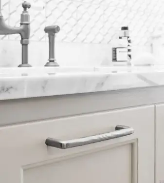Click Here To Enlarge This Photo Of Furnipart 'Shuffle' Cabinet Pull L172mm &sol; C160mm - Inox Look &lpar;543160160-66&rpar;
