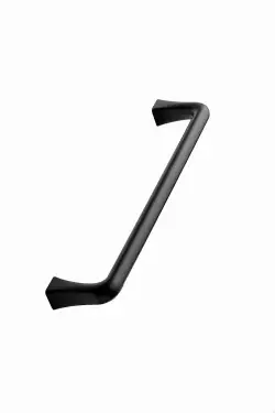 Click Here To Enlarge This Photo Of Furnipart 'Concave' Cabinet Pull L173mm &sol; C160mm - Matt Black &lpar;544260160-99&rpar;