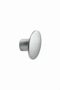 Click Here To Enlarge This Photo Of Furnipart 'Dome' Cabinet Knob L50mm - Inox Look &lpar;546960050-66&rpar;
