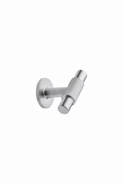 Click Here To Enlarge This Photo Of Furnipart 'Manor' Knurled T Knob L54mm - Inox Look &lpar;549120054-66&period;1&rpar;
