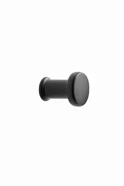 Click Here To Enlarge This Photo Of Furnipart 'Gate' Cabinet Knob D18&period;2mm - Matt Black &lpar;549820018-99&rpar;