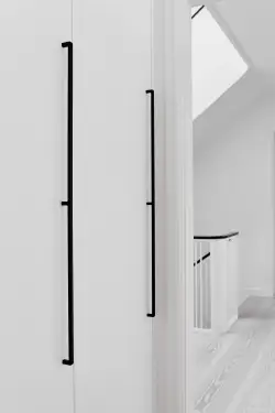 Click Here To Enlarge This Photo Of Furnipart 'Mango' Cabinet Pull L L1100mm &sol; C2 x 544mm - Black &lpar;5524201088-9005&rpar;