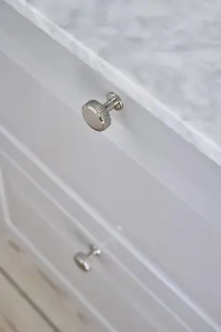 Click Here To Enlarge This Photo Of Furnipart 'Villa' Round Cabinet Knob D30mm - Bright Nickel &lpar;552920030-06&rpar;