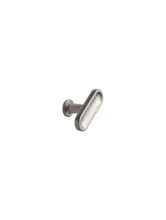 Furnipart 'Chateau' T Knob L52mm - Inox Look &lpar;555220052-66&rpar;