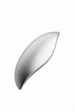 Click Here To Enlarge This Photo Of Furnipart 'Luna' Cup Pull L121mm &sol; C96mm - Inox Look &lpar;556820096-66&rpar;