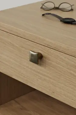 Click Here To Enlarge This Photo Of Furnipart 'Flow' Cabinet Knob L30mm &sol; C16mm - Brushed Brass &lpar;557320016-32&rpar;