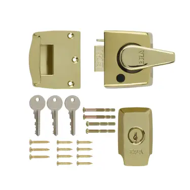 Click Here To Enlarge This Photo Of 1530-31 ERA 40mm British Standard &lpar;BS8621&rpar; Keyless Egress High Security Nightlatch Door Lock - Brass