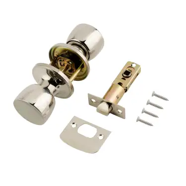 Click Here To Enlarge This Photo Of 170-61A ERA 'Tulip' Passage Knob Mortice Knobset - Polished Chrome
