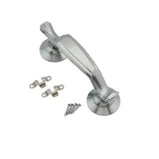 DFNKNDKGR-CF Fab & Fix Doctors Door Knocker Hardex Graphite &lpar;Concealed Fix&rpar;