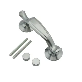 DFNKNDKGR-TF Fab & Fix Doctors Door Knocker Hardex Graphite &lpar;Bolt Fix&rpar;