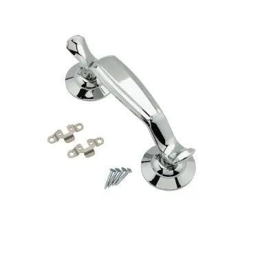 Click Here To Enlarge This Photo Of DFNKNDKHC-CF Fab & Fix Doctors Door Knocker Hardex Chrome &lpar;Concealed Fix&rpar;