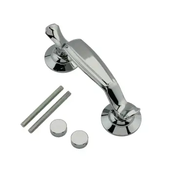 Click Here To Enlarge This Photo Of DFNKNDKHC-TF Fab & Fix Doctors Door Knocker Hardex Chrome &lpar;Bolt Fix&rpar;