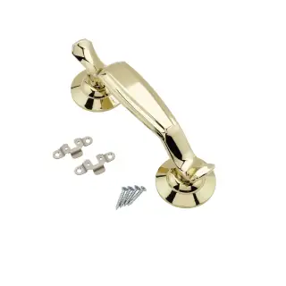 DFNKNDKHG-CF Fab & Fix Doctors Door Knocker Hardex Gold &lpar;Concealed Fix&rpar;