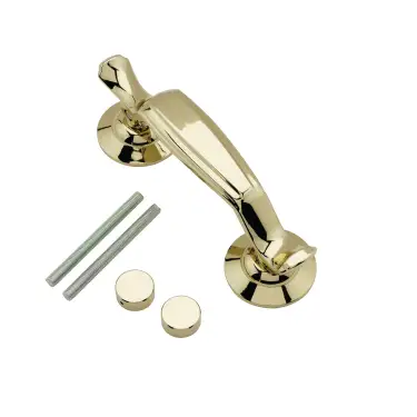 Click Here To Enlarge This Photo Of DFNKNDKHG-TF Fab & Fix Doctors Door Knocker Hardex Gold &lpar;Bolt Fix&rpar;