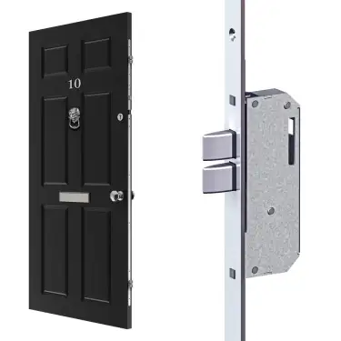 Click Here To Enlarge This Photo Of WINKHAUS Thunderbolt Heritage Multipoint Lock &lpar;1770mm&rpar; - 45mm Backset - 20mm Radius Faceplate &lpar;5016483&rpar;