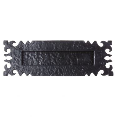 Click Here To Enlarge This Photo Of FF37 - Zoo Hardware Foxcote Foundries Ledbury Letter Plate &lpar;Black Antique&rpar; Size&colon; 304x102mm - c&sol;c&colon; 235mm - Aperture&colon; 200x40mm