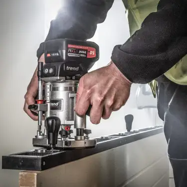 Click Here To Enlarge This Photo Of Trend H&sol;JIG&sol;C Skeleton Hinge Jig Kit &lpar;Two Part In Case&rpar;
