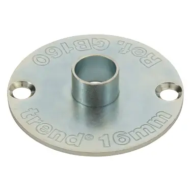 Click Here To Enlarge This Photo Of Trend GB160 Metal Guide Bush for Hinge Jig 16mm Dia