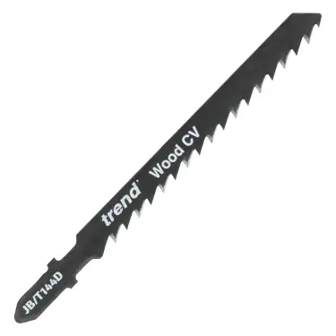 Click Here To Enlarge This Photo Of Trend JB&sol;T144D Jigsaw Blades 100mm x 4mm CV Up-Cut &lpar;5 Pack&rpar;