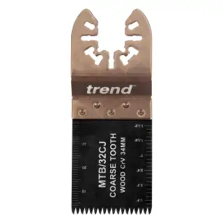 Trend MTB&sol;32CJ Universal 34mm Coarse Tooth CV Japanese Multi-Tool Blades &lpar;5 Pack&rpar;