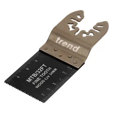 Click Here To Enlarge This Photo Of Trend MTB&sol;32FT Universal 34mm Fine Tooth CV Multi-Tool Blades &lpar;5 Pack&rpar;