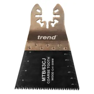 Trend MTB&sol;63CJ Universal 68mm Coarse Tooth CV Japanese Multi-Tool Blades &lpar;5 Pack&rpar;