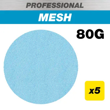 Click Here To Enlarge This Photo Of Trend AB&sol;125&sol;80P 125mm 80G Pro Mesh Random Orbital Sanding Disc &lpar;5 Pack&rpar;