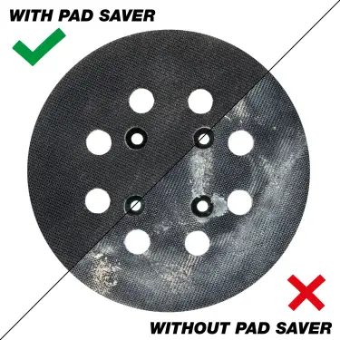 Click Here To Enlarge This Photo Of Trend AB&sol;PAD&sol;150 150mm Random Orbital Sander Pad Sander &lpar;2 Pack&rpar;