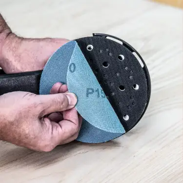 Click Here To Enlarge This Photo Of Trend AB&sol;PAD&sol;150 150mm Random Orbital Sander Pad Sander &lpar;2 Pack&rpar;