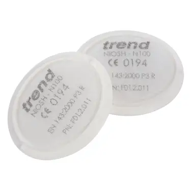 Click Here To Enlarge This Photo Of Trend STEALTH&sol;1 Air Stealth Respirator Mask Replacement Filters &lpar;pair&rpar;