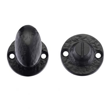Click Here To Enlarge This Photo Of FF54 - Zoo Hardware Foxcote Foundries Turn & Release &lpar;5mm spindle&rpar; Black Antique
